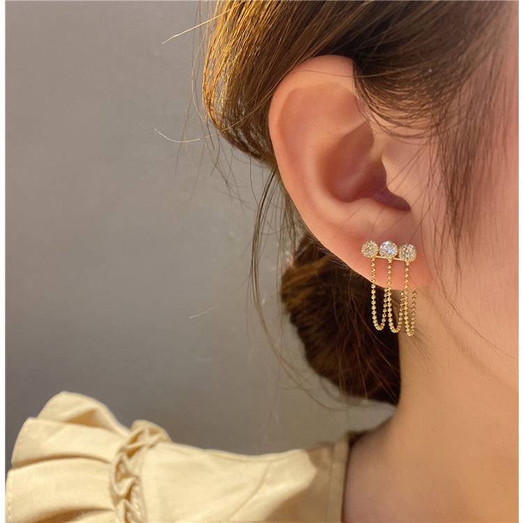 Real gold deals stud earrings