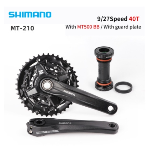 Volante Shimano Alivio Fc-mt210 2 X 9v 175mm | Cuotas sin interés