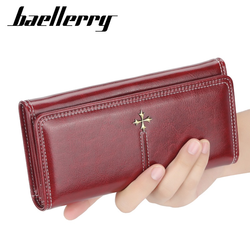 Baellerry Women''s Wallet Korean Version Multi Card Position Diagonal Bag