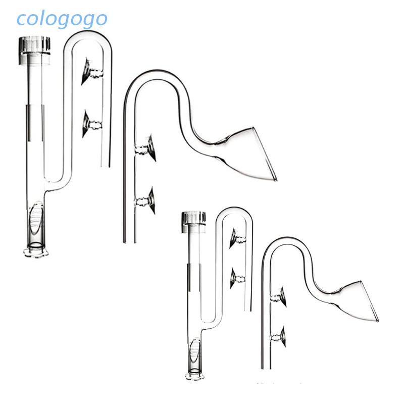 COLO skimmer Glass lily pipe spin surface inflow outflow 13/17mm