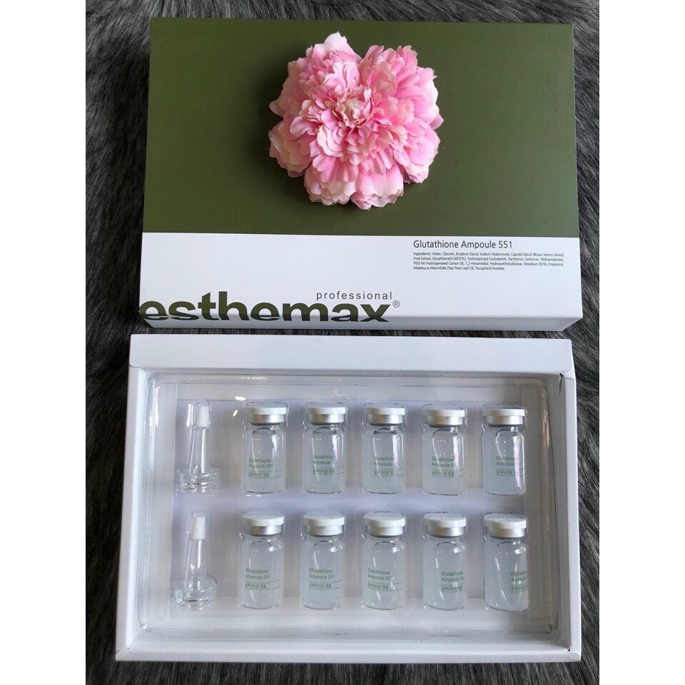 glutathione cream for melasma Esthemax Gluthathion Skin Whitening Serum