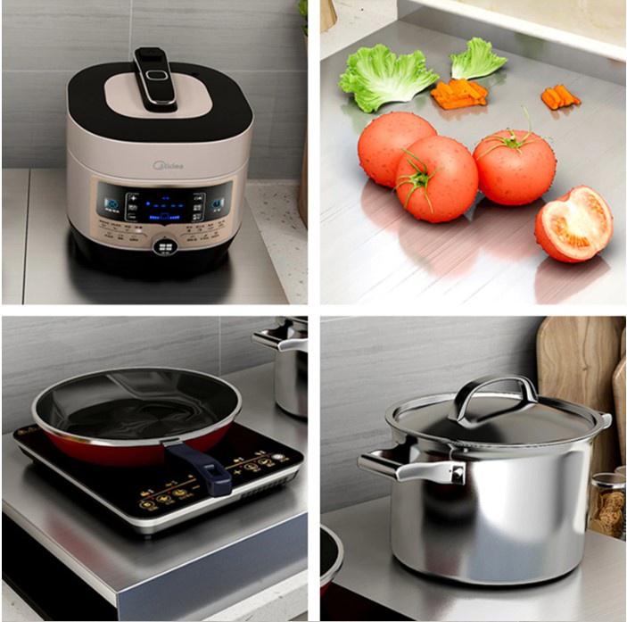 Stainless Steel Kitchen Stove Top Cover Gas Stove Protective Cover ...