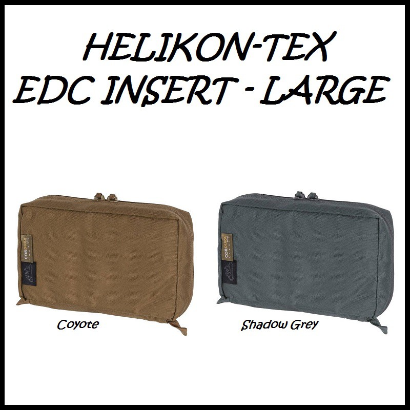 HELIKON-TEX EDC INSERT LARGE® - CORDURA® - COYOTE / SHADOW GREY