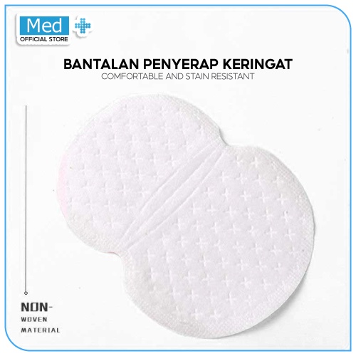 Med+ Bantalan Penyerap Keringat 30 Pcs Box - Gambar 2