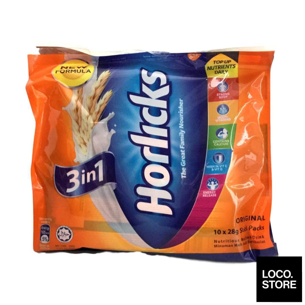 Horlicks 3In1 Powder 10X28G | Shopee Singapore