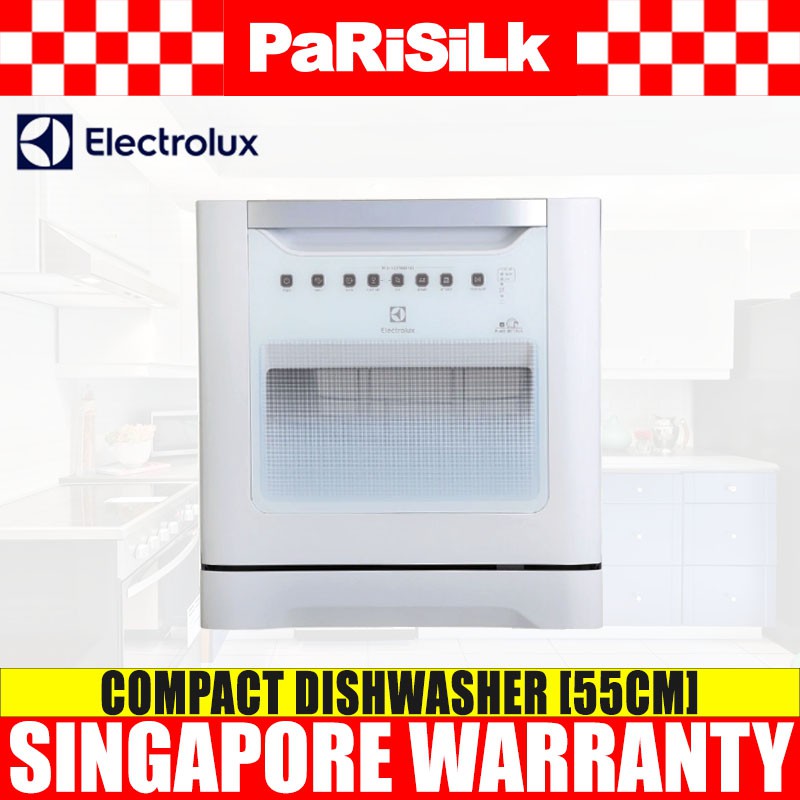 Electrolux ESF6010BW 55cm Compact Dishwasher Shopee Singapore