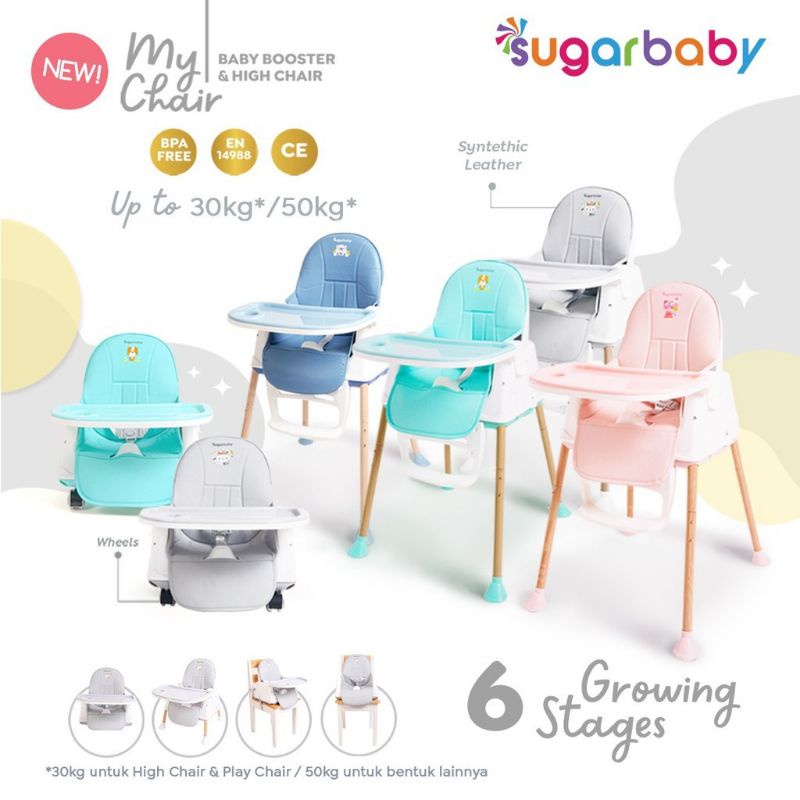 Sugarbaby My Chair 6 Growing Stages / Fun Chair / Classic Chair Sugar ...
