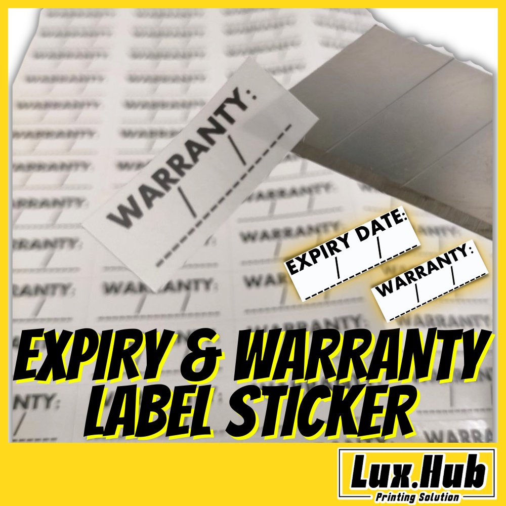 415pcs Expiry Date & Warranty Sticker | Waranty Seal Sticker | Expired ...