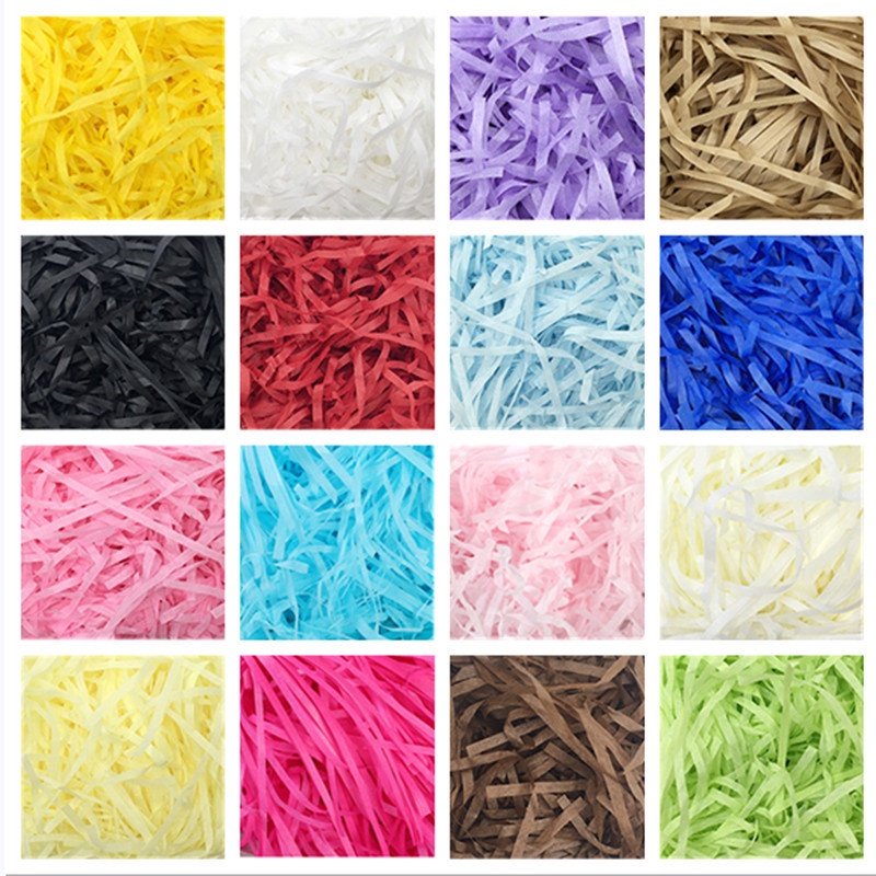 10g/20g Raffia Paper Confetti Candy Chocolate Jewelry Box Packaging ...