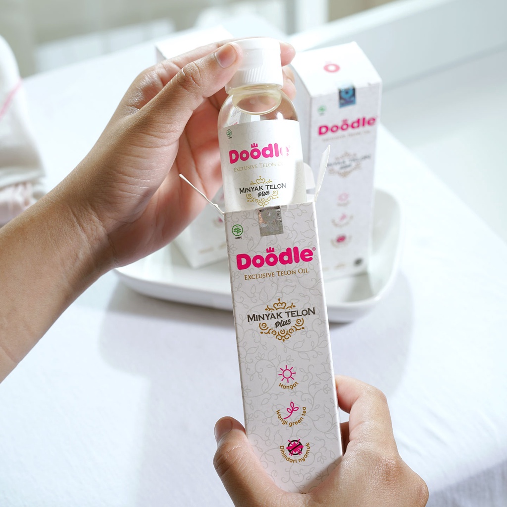 Doodle Bundle 3pcs Minyak Telon ukuran 100ml - Gambar 2