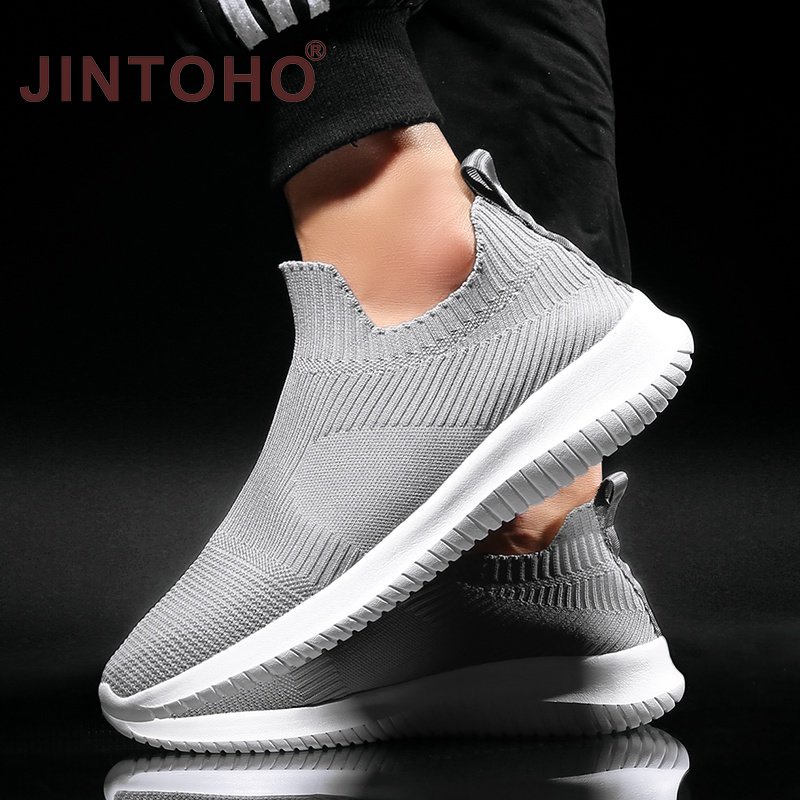 Mens casual slip hot sale on sneakers