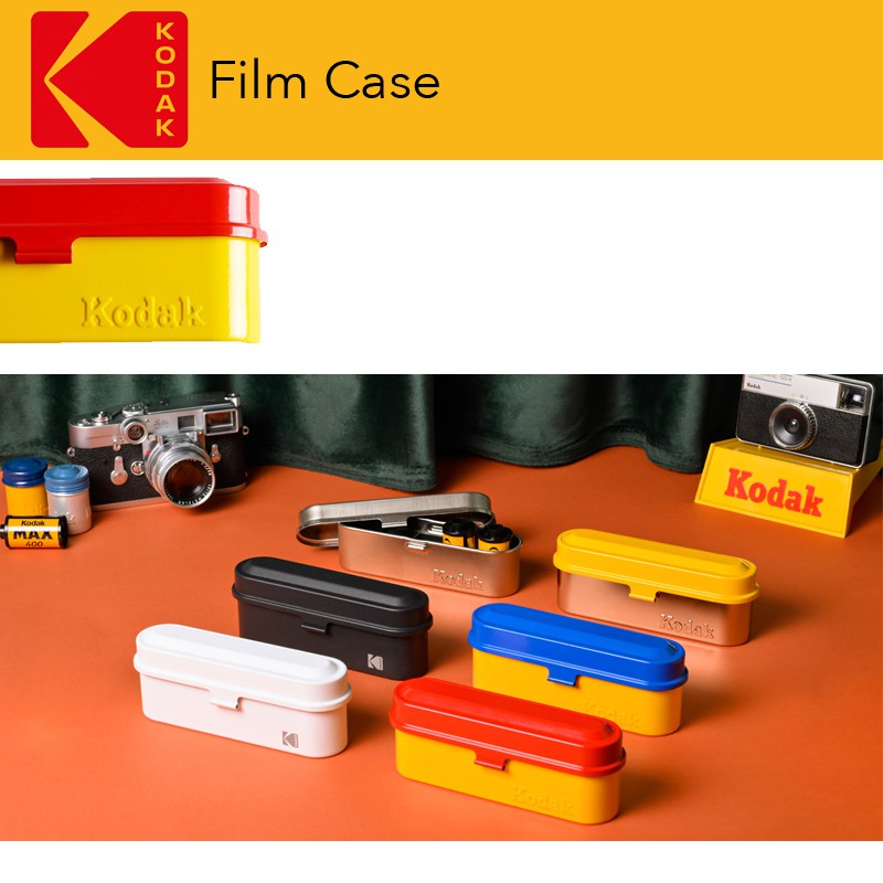 Kodak Film Case - 135 35mm Negative roll Film Storage Container ...