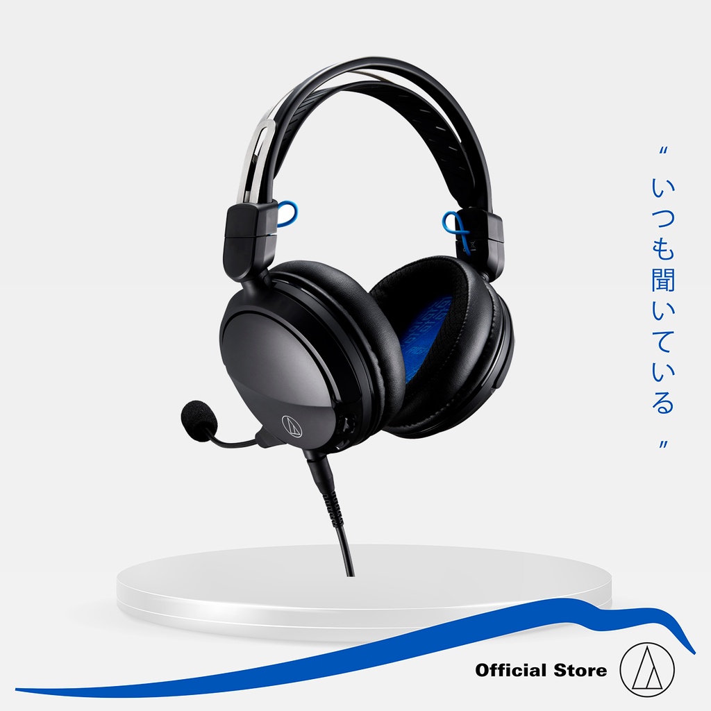 Audio Technica ATH-GL3 orders Black Earth Closed Back High Fidelity Gaming Headset