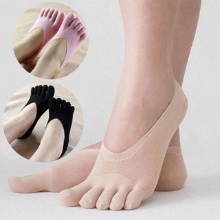 Half Palm Invisible Non-Slip Split Toe Socks - China Custom Socks