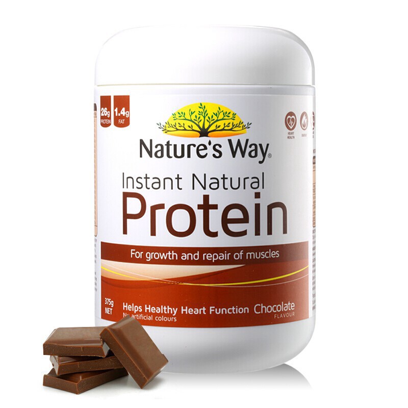 Nature's Way Instant Natural Protein Chocolate 375g (Exp10/2021