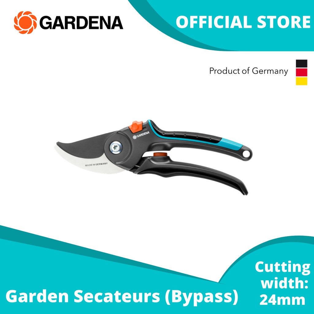 Gardena Comfort Bypass Secateurs Integrated Spring - Secateurs