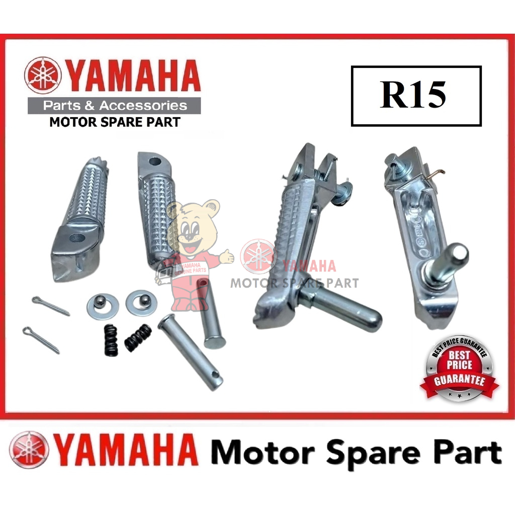YAMAHA R15 FOOTREST FOOT REST PIJAK KAKI PEDAL DEPAN BELAKANG