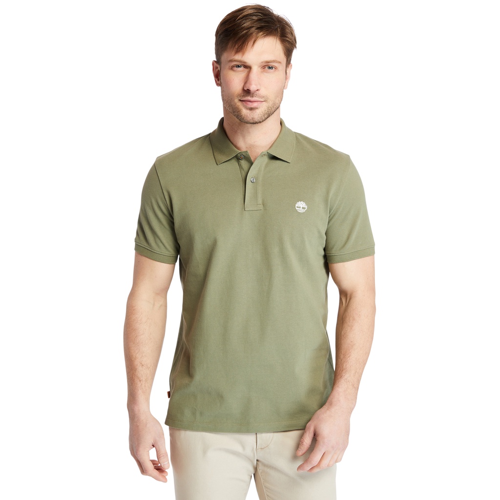 Timberland Men's Millers River Pique Polo Shirt | Shopee Singapore