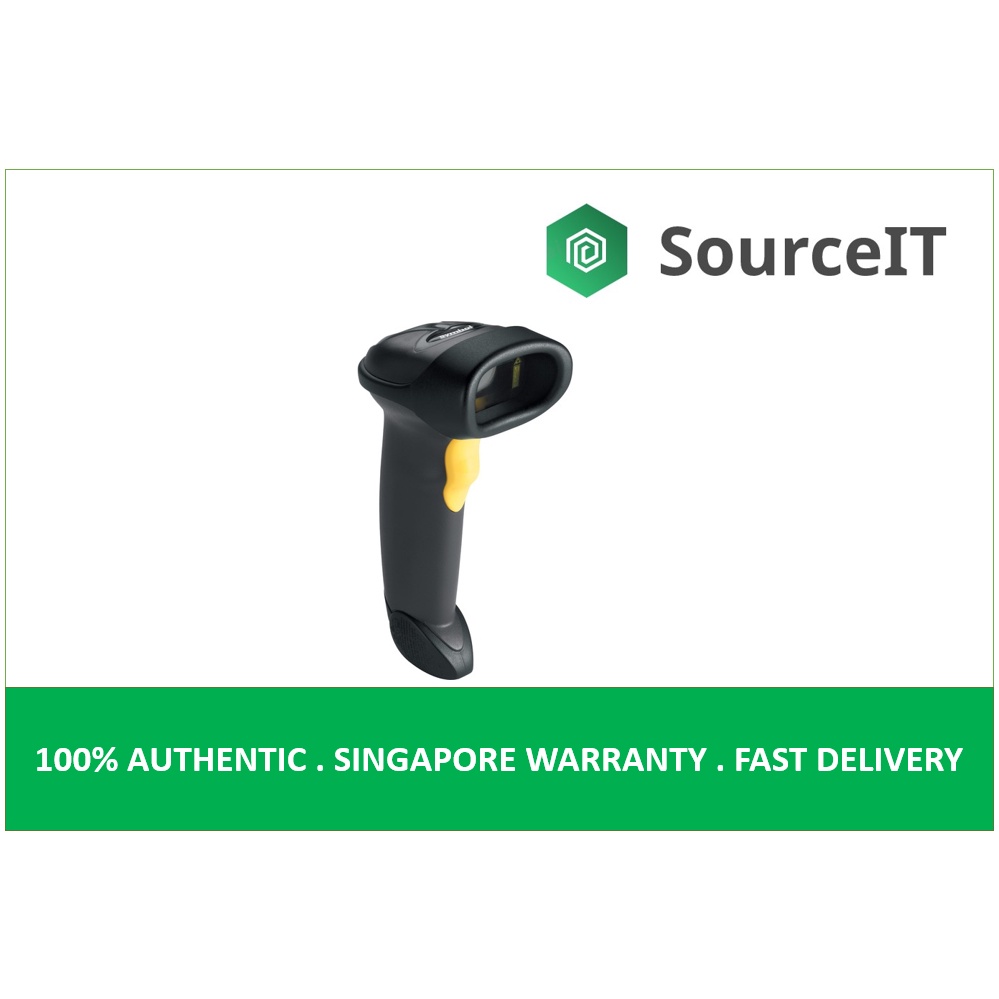 Zebra LS2208 Barcode Scanner P/N: LS2208-SR20007R-UR - 1 Year Local ...