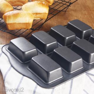 Hot Selling Anodized Aluminum 9-Mold Rectangle Muffin Cupcake Baking Pan  Mini Small Loaf Bread Baking Pan Home Kitchen Bakeware Baking Pans - China Mini  Loaf Bread Baking Pan and Cupcake Pan price
