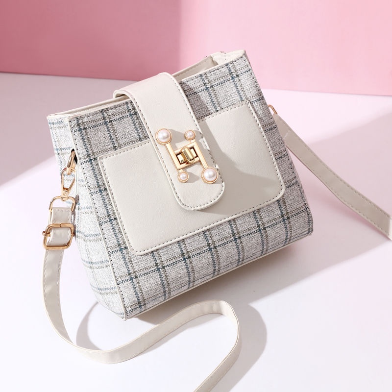 Crossbody Bags Small bag women's bag new tide Korean fashion shoulder bag women's bag Joker shoulder messenger bag ladies women's bucket bag