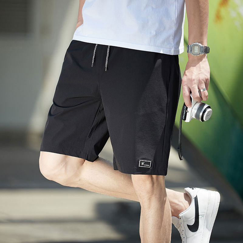 Men Shorts Casual Short Pants Men Sports Shorts Cropped Shorts Drawstring  Shorts Men's Clothing