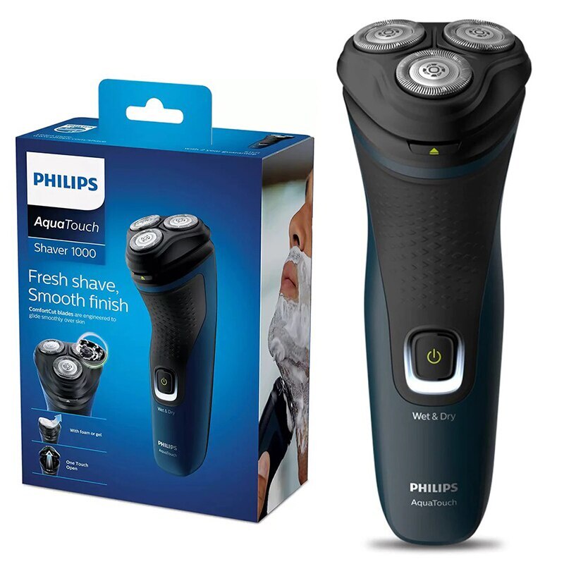 PHILIPS - Wet & Dry Electric Shaver, S1121 | Shopee Singapore