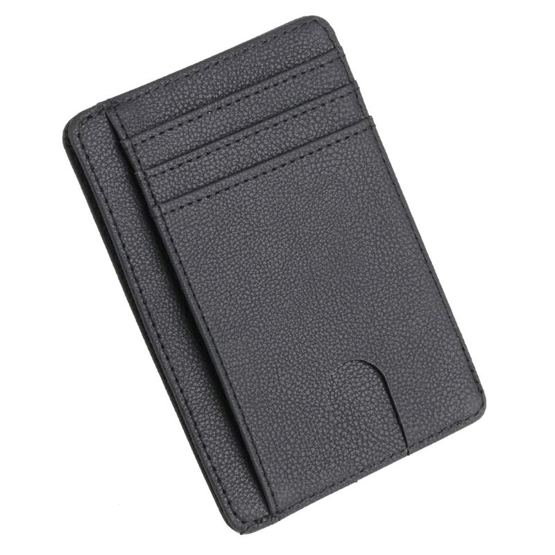 Slim RFID Blocking Leather Wallet Credit ID Card Holder Purse Money ...