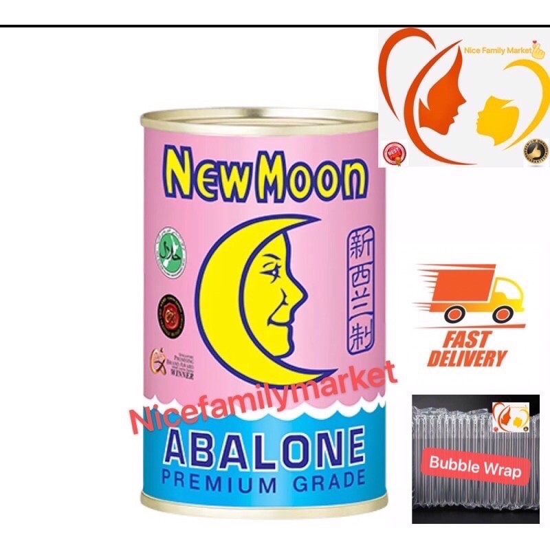 New Moon (Abalone New zealand/Razor Clams/Pacific Clams) Razor Clams