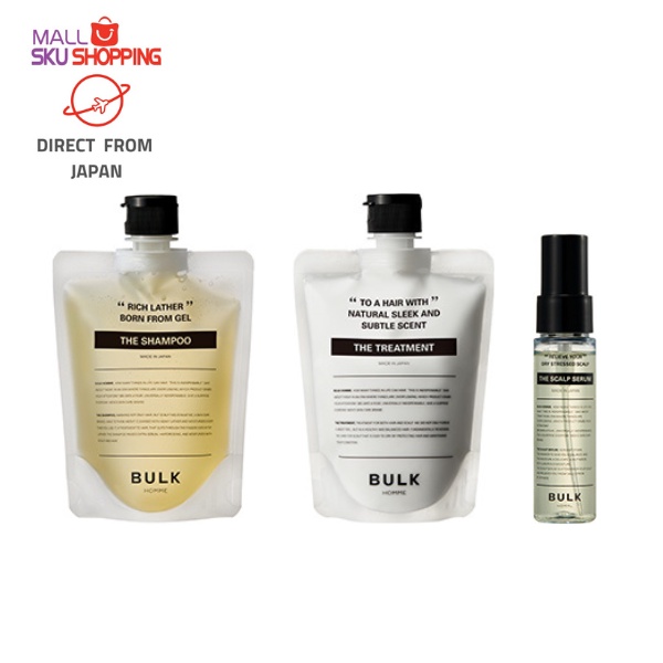 Direct from Japan】 BULK HOMME THE SHAMPOO THE TREATMENT THE