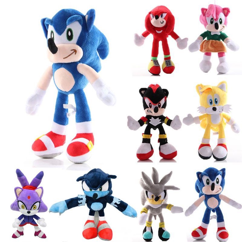 sonic hedgehog stuffed toys