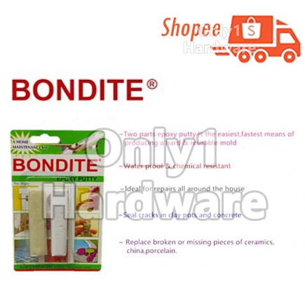 BONDITE EPOXY PUTTY ADHENSIVE MULTIPURPOSE REPAIR EPOXY PUTTY | Shopee ...