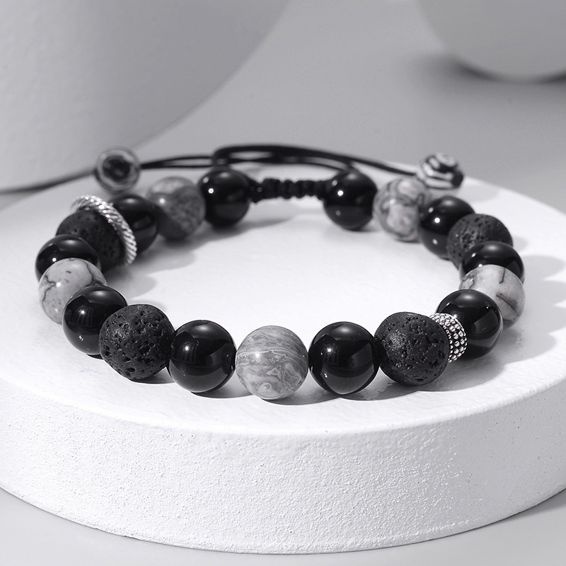 Mens hot sale beaded jewelry