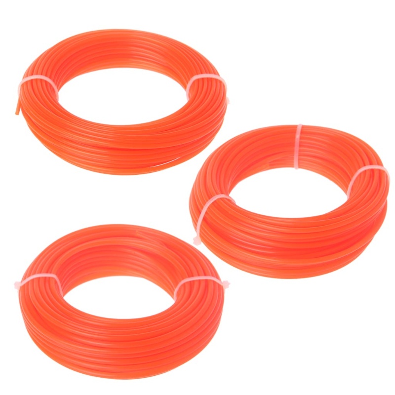 PCF* 2/2.4/3mm x 15M Nylon Trimmer Line Brush Cutter Strimmer Rope Lawn ...