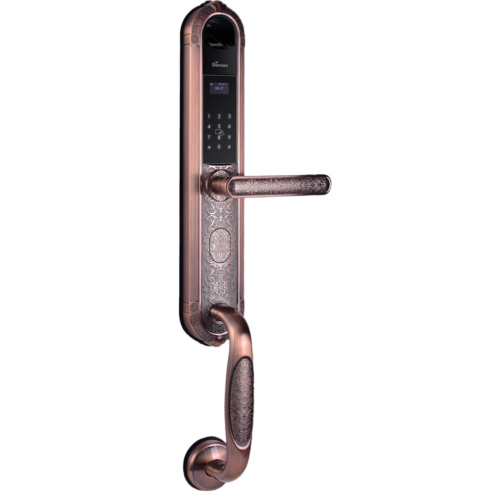 Large lobby door lock using highquality fingerprint Demax SL 8915