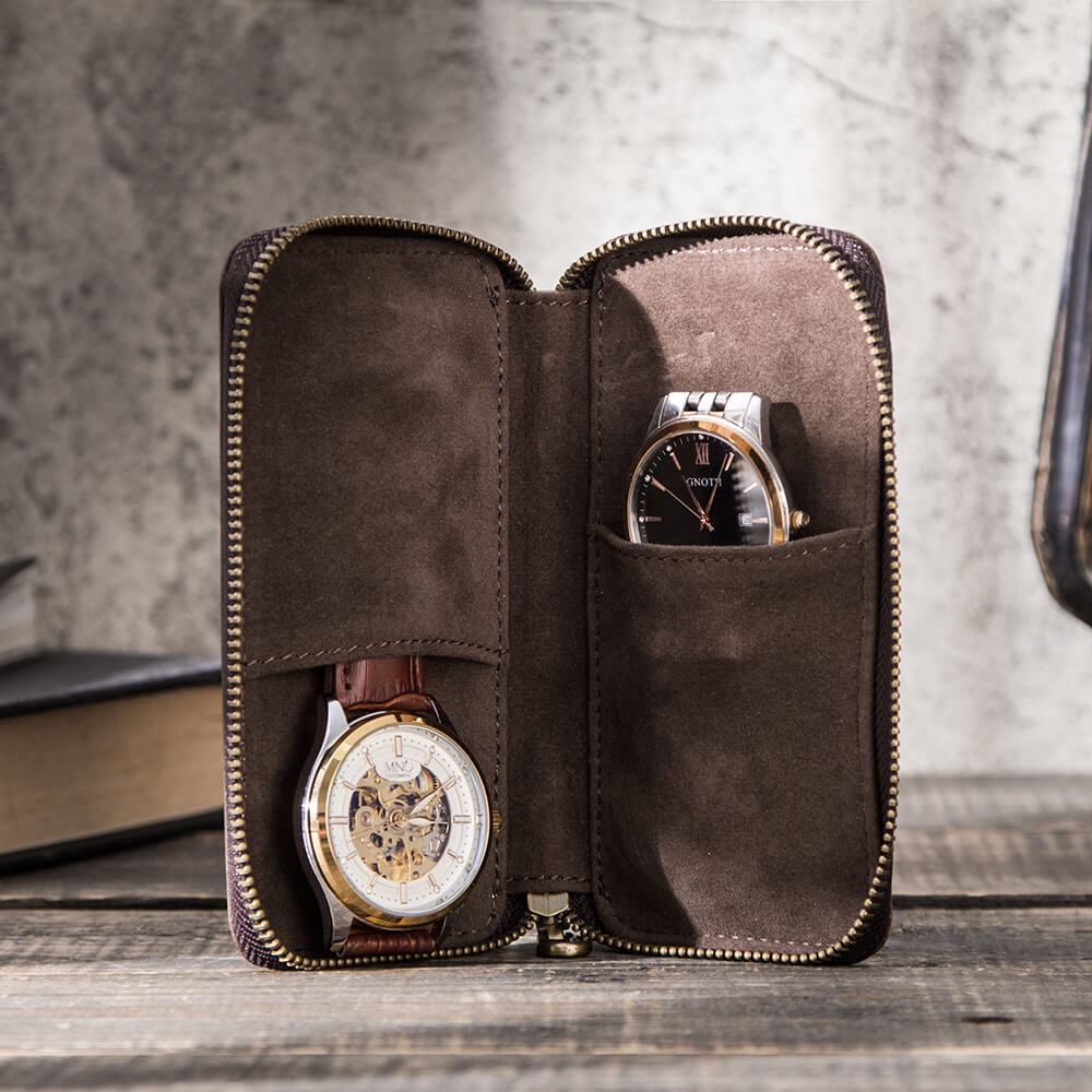 Personalized travel hotsell watch case