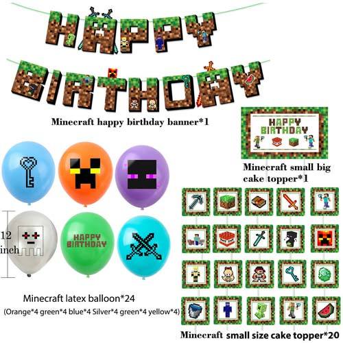 Minecraft Birthday Party Ideas, Photo 3 of 20