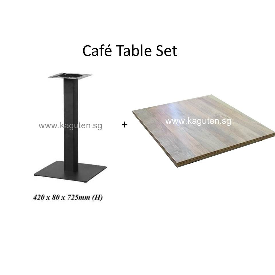 CAFE TABLE (Bundle of 4) Laminated PLYWOOD WITH ABS EDGING , Free
