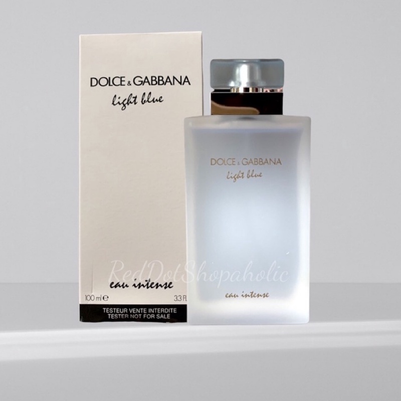 Dolce gabbana light outlet blue intense tester