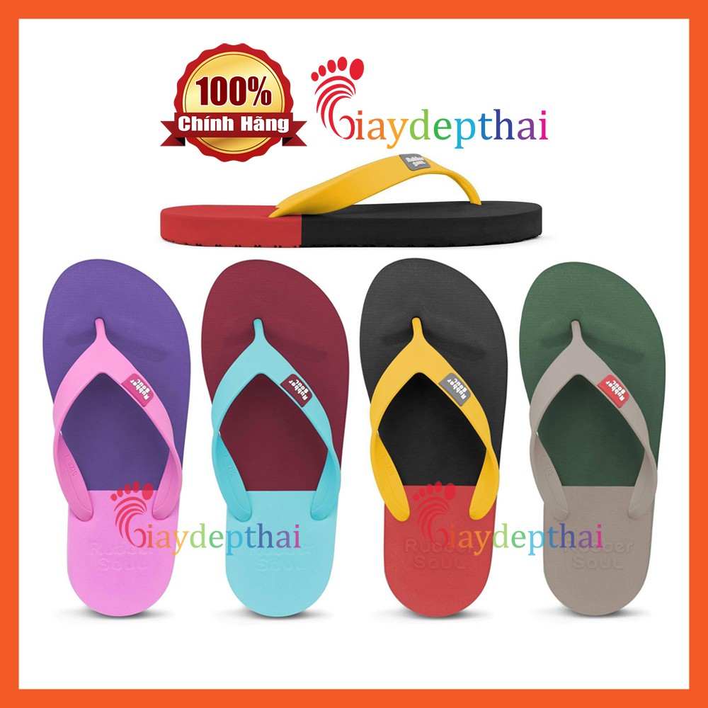 Rubber SOUL BALANCE Thai RUBBER Flip flops for Women and Men Shopee Singapore