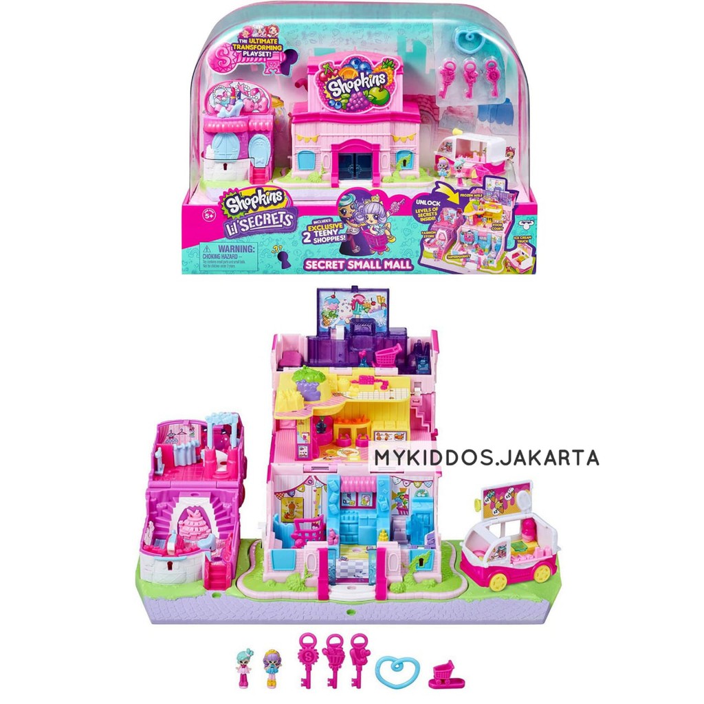 Shopkins lil secrets hot sale secret small mall