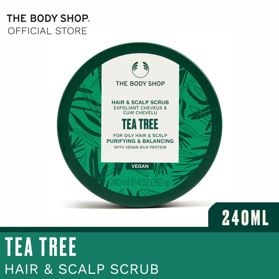 The Body Shop Tea Tree Purifying & Balancing Hair & Scalp Scrub 240ML