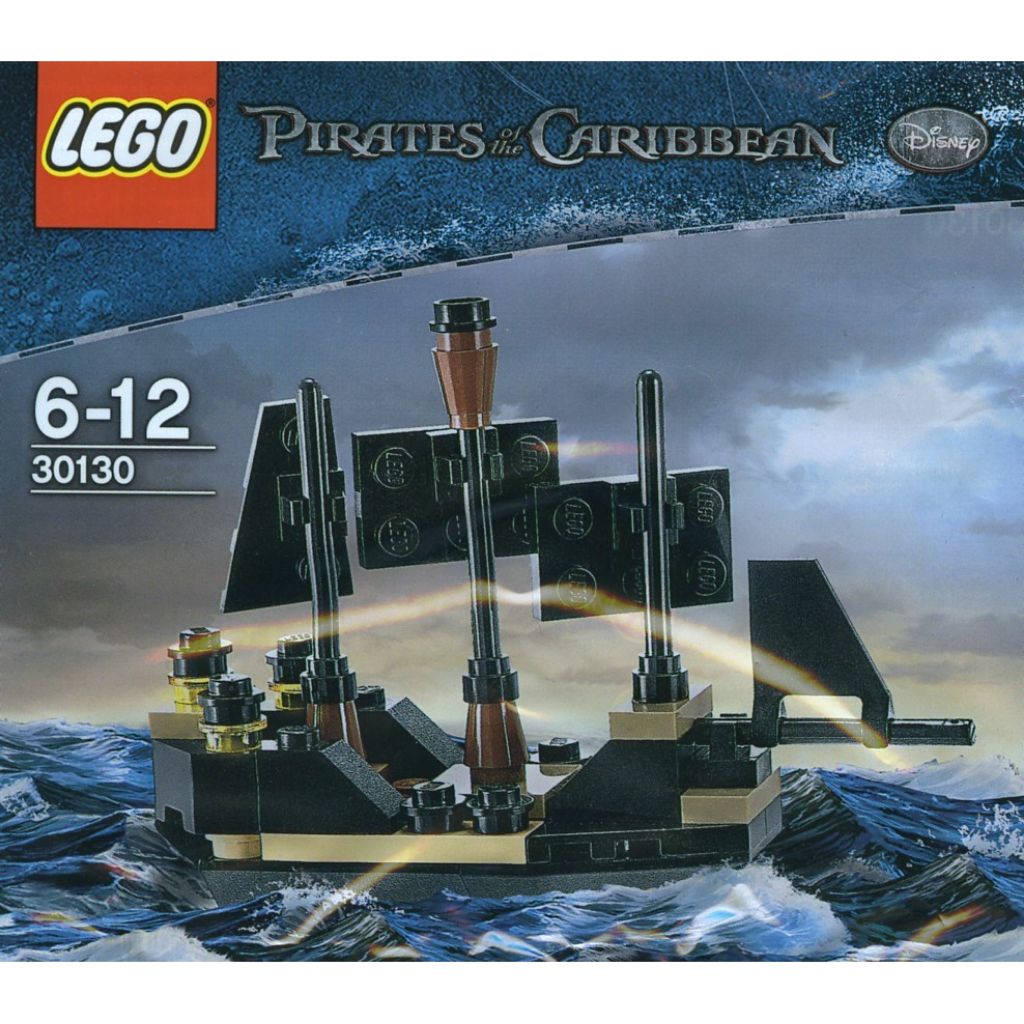 Pirates of the Caribbean Lego 30130 PoTC The Black Pearl Mini | Shopee ...