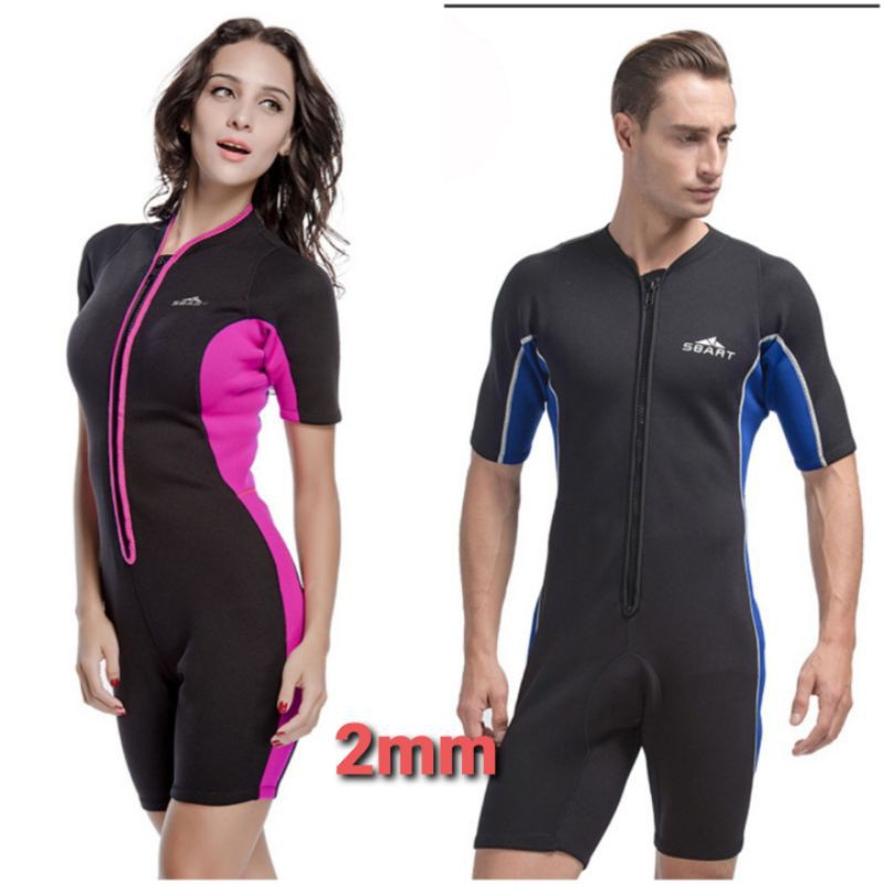 2mm Thick Thermal Swimsuit For Men Women Size 40 70kg Sbart Code