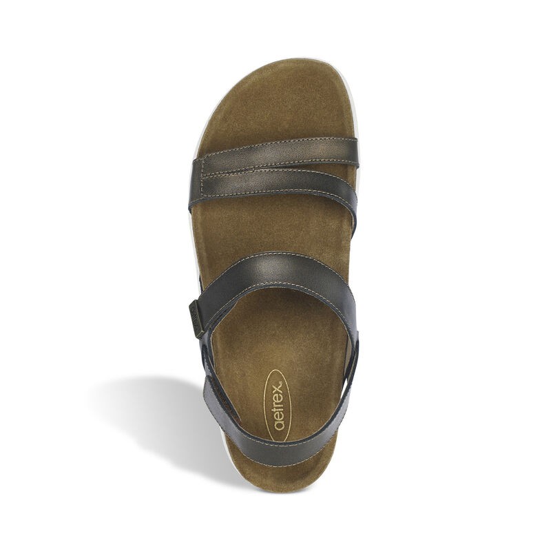 Aetrex bethany sandal clearance