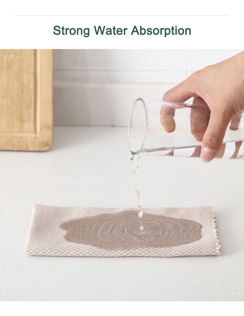 10 Pcs/Set Kitchen Towel Cleaning Cloth For Window Glass Car Floor Rags ...