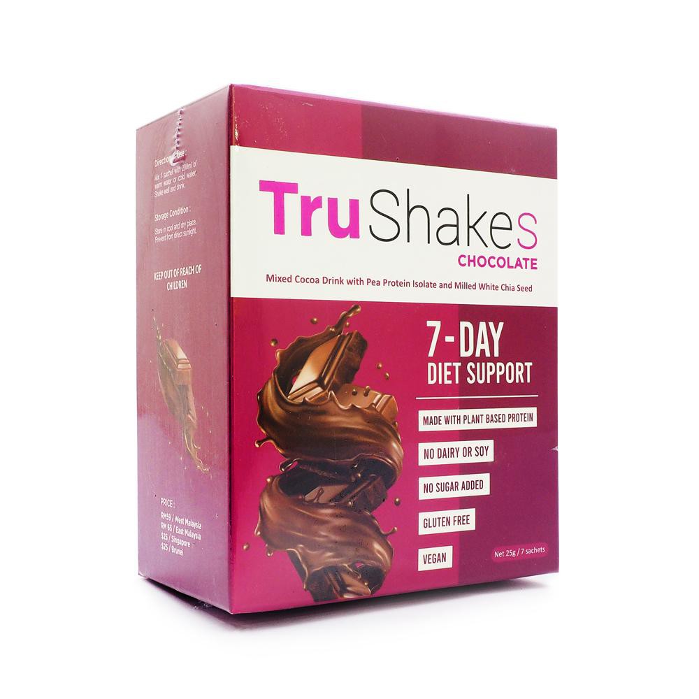 Trushakes Meal Replacement Chocolate Slimming Drink Weight loss