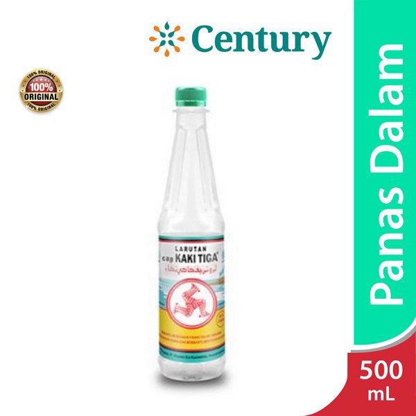 Kaki tiga pet ukuran 500 ML/Larutan penyegar/meredakan panas dalam/meredakan tenggorokan kering