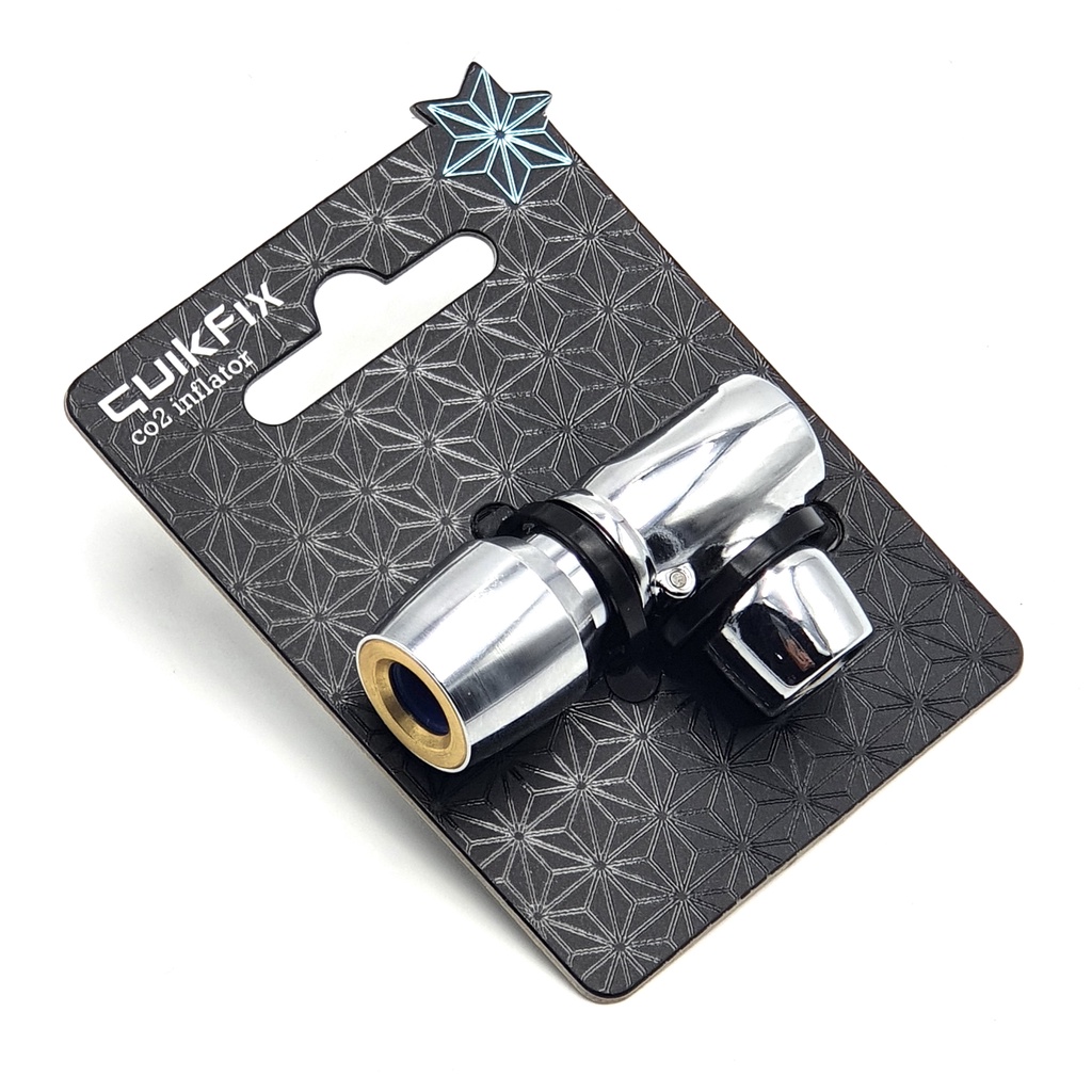 Supacaz QuikFix CO2 Inflator bundle with 3 TOF 16g threaded CO2