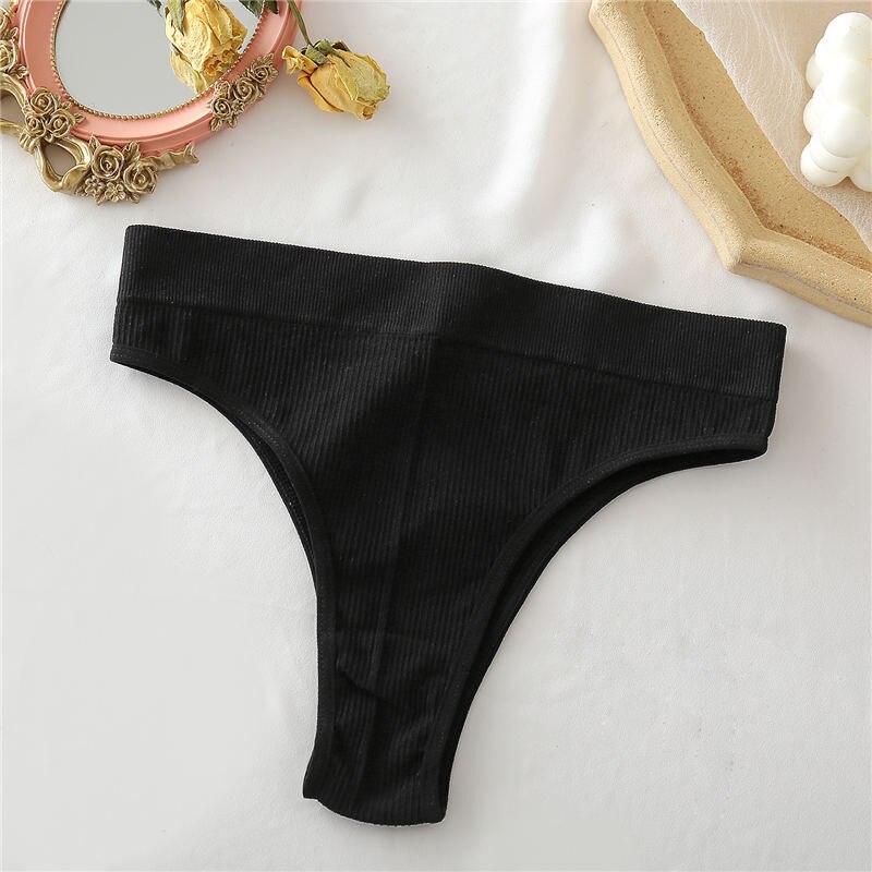 Cute Byte 1/2PCS Thong Panties Sexy Underwear for Women G-String Female ...